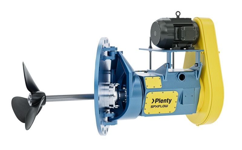 TM & STM Series Belt Drive Heavy-Duty Side-Entry Mixers